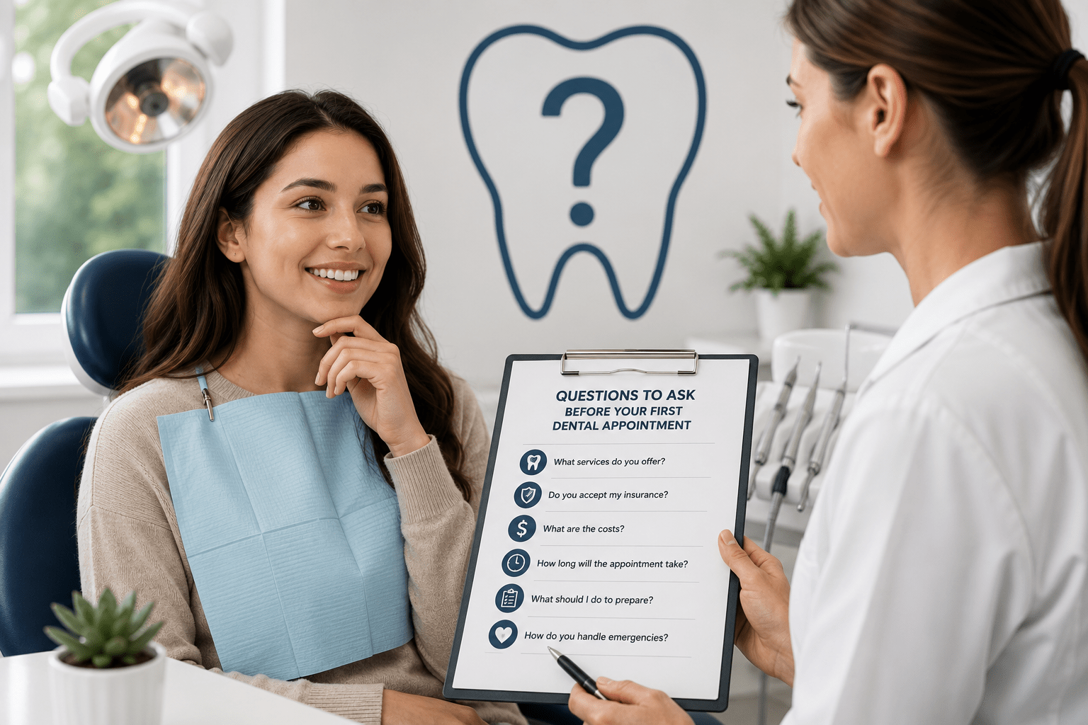 Questions to Ask Before Your First Dental Appointment